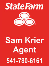 Sam Krier, State Farm logo